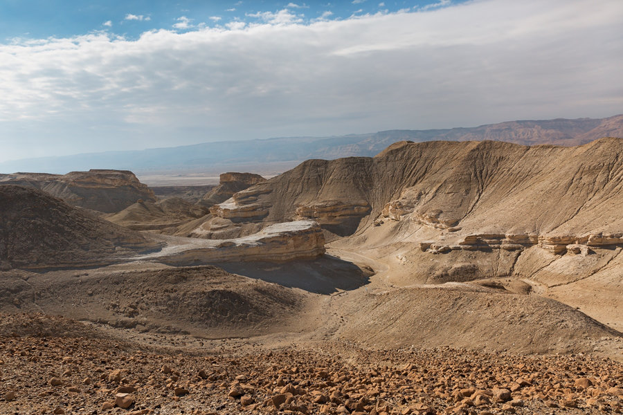Путешествие по пустыням Израиля: пейзаж